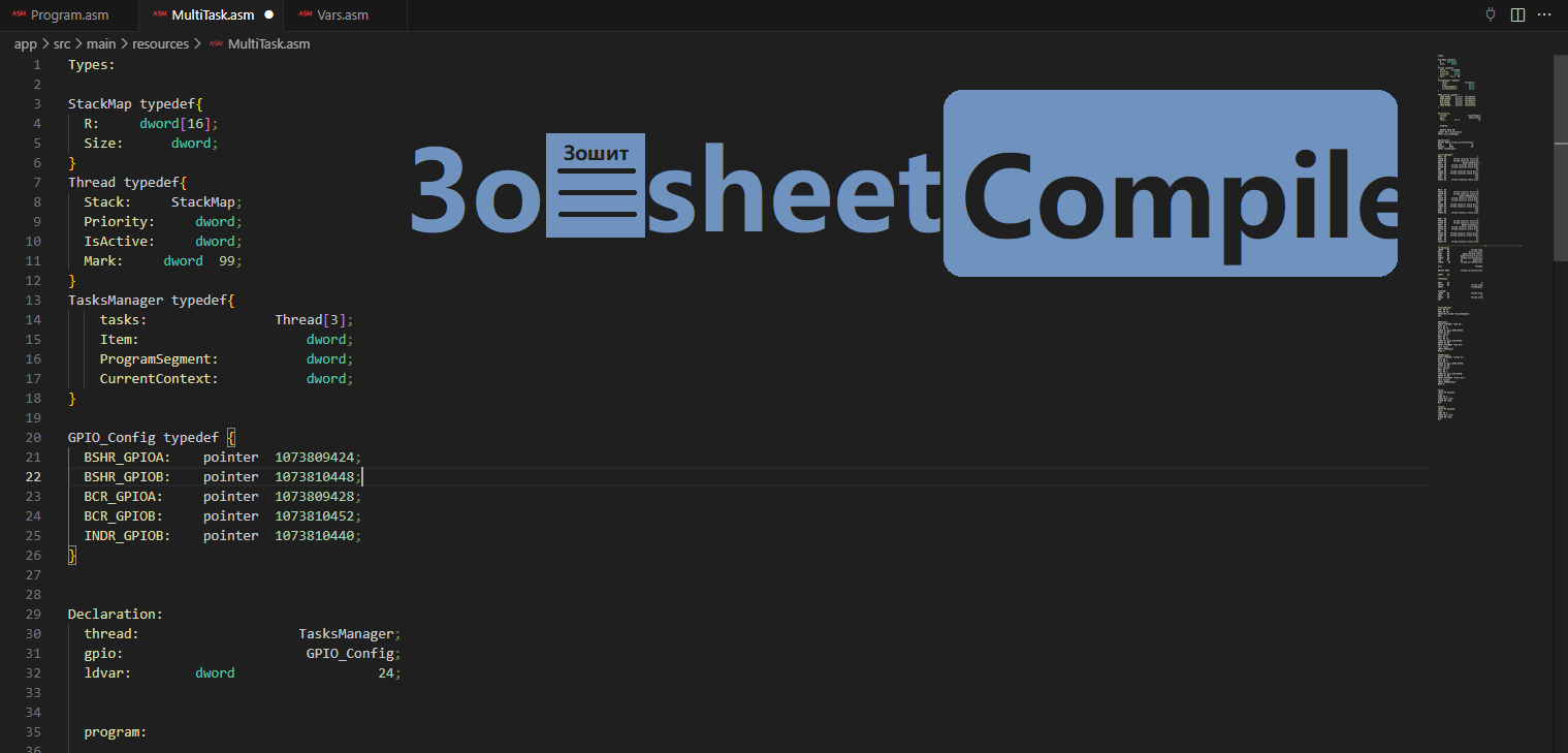 3o|||sheet Compiler